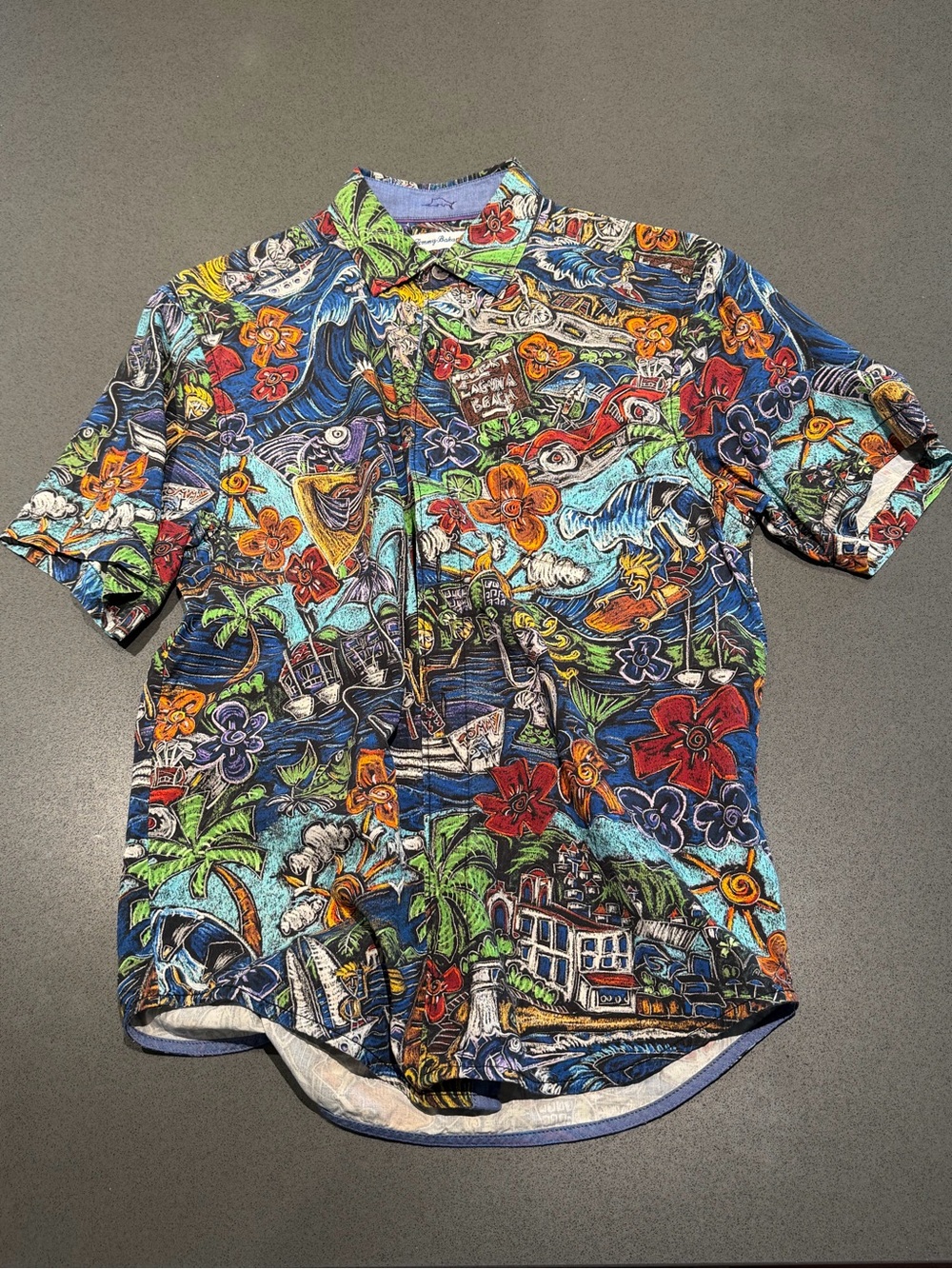 Tommy Bahama Silk Camp Shirt